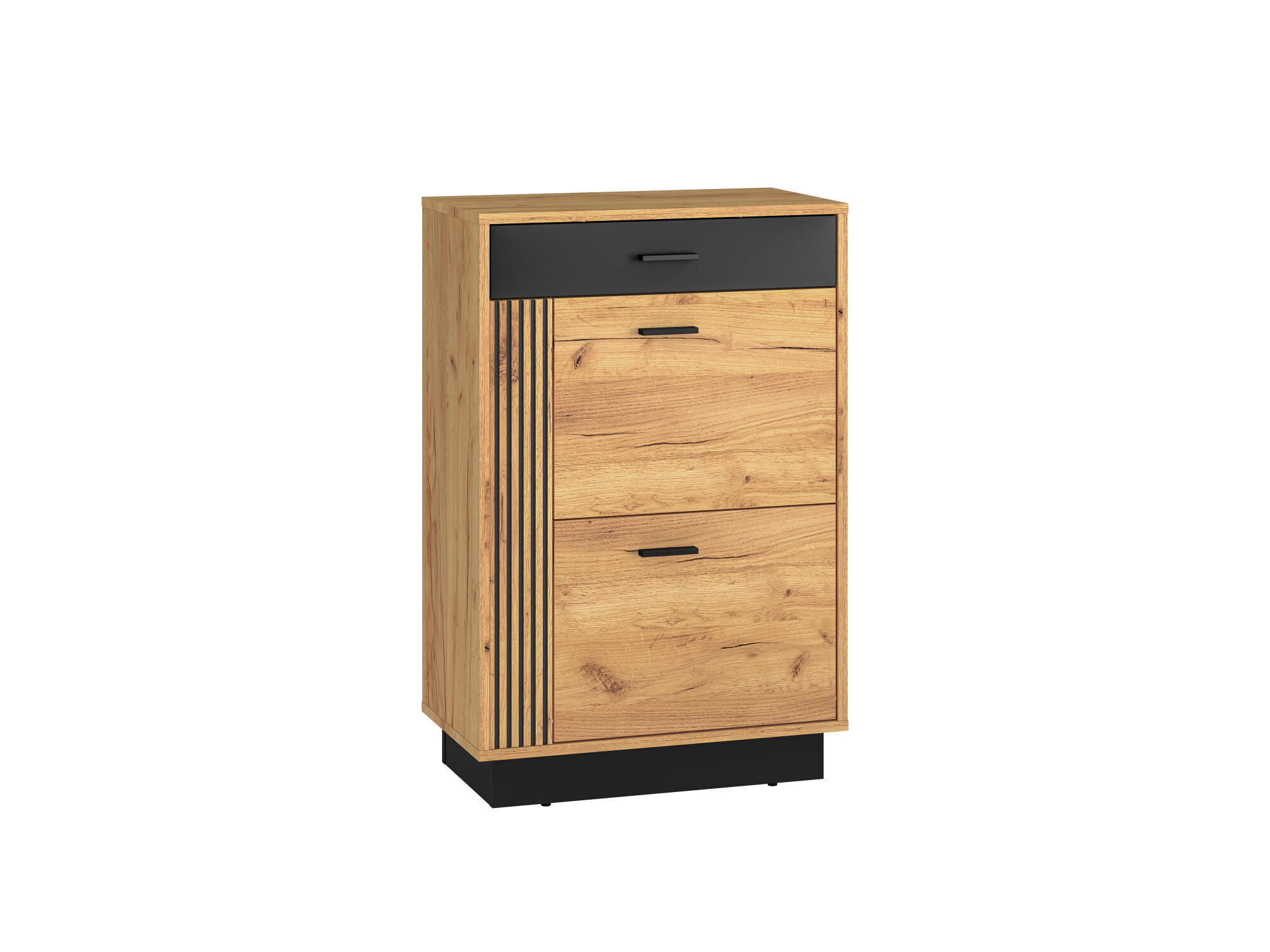 SCHUHSCHRANK VASCO Beige 60x34x91 cm - Beige, Holzwerkstoff (60/91/34cm) - FURNLUX