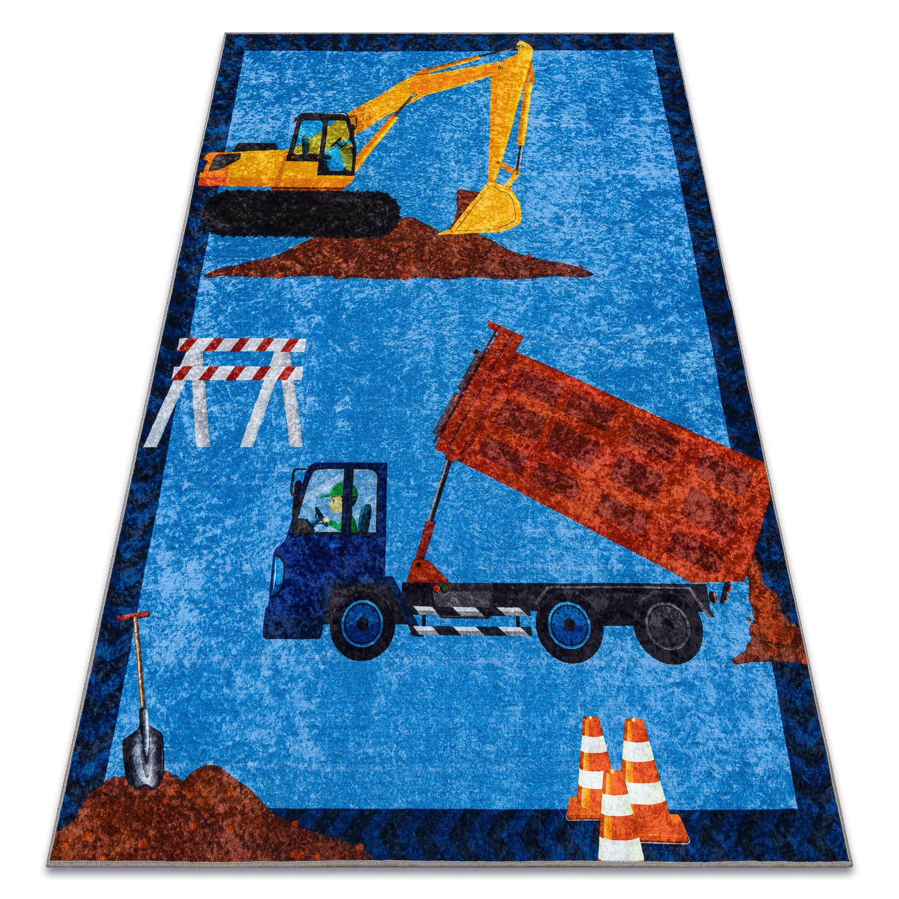rugsX Teppich Blau 160x220 cm