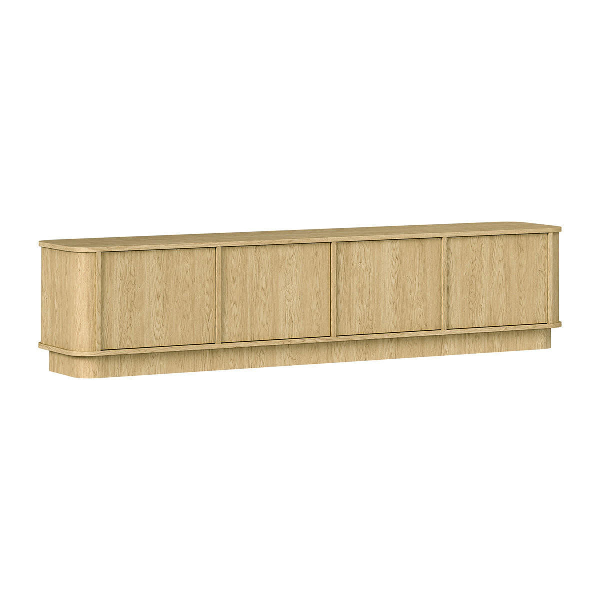 TV-MÖBEL Halina Holz - Braun, Holzwerkstoff (200/45.7/40cm) - Petits-meubles