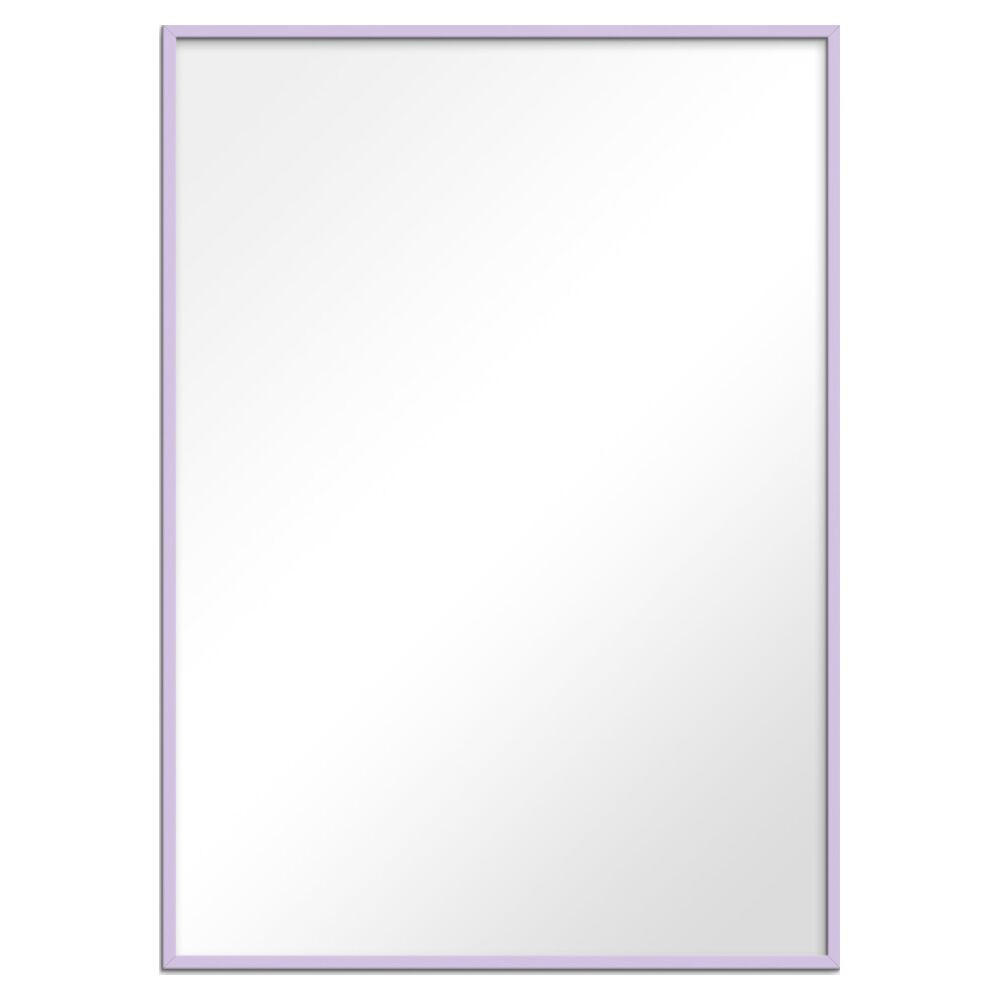 SPIEGEL - Fliederfarbenes Holz - Flieder, Holz/Papier (15/21/2cm) - Poster&Frame