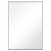 SPIEGEL - Fliederfarbenes Holz - Flieder, Holz/Papier (50/70/2cm) - Poster&Frame