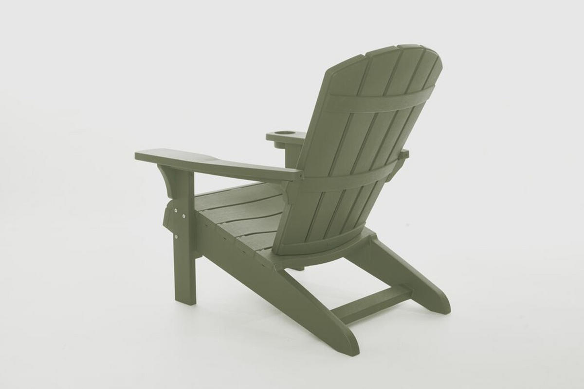 GARTENSTUHL Adirondack Alpine - Grün, Kunststoff (80/96.5/81cm) - Keter