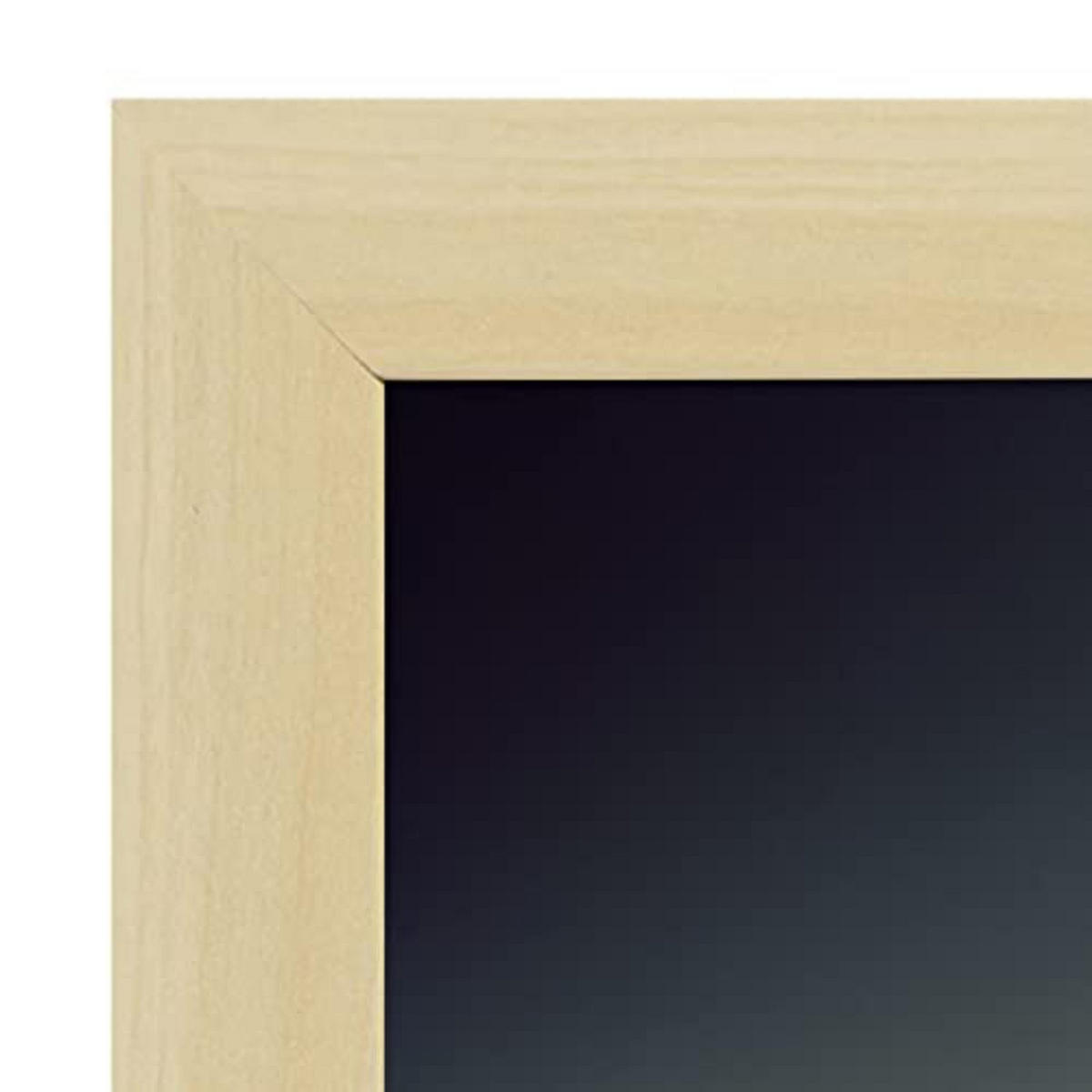 POSTER Set mit 4 Savanne Tier im T Burton Goth Stil A4 Rahmen aus hellem Holz - Beige, Papier (29.7/3cm) - Nacnic