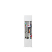 BÜCHERREGAL GALIA 45x40x190 cm, Regal Weiß - Weiß, Holzwerkstoff (45/190/40cm) - MASSENO