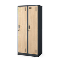 PERSONALSCHRANK KACPER 180x80x50 cm - Anthrazit/Sonoma Eiche, Metall (80/180/50cm) - Jan Nowak