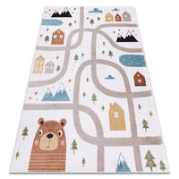 TEPPICH Fun 80/150 cm - Creme, Textil (80/150cm) - rugsX