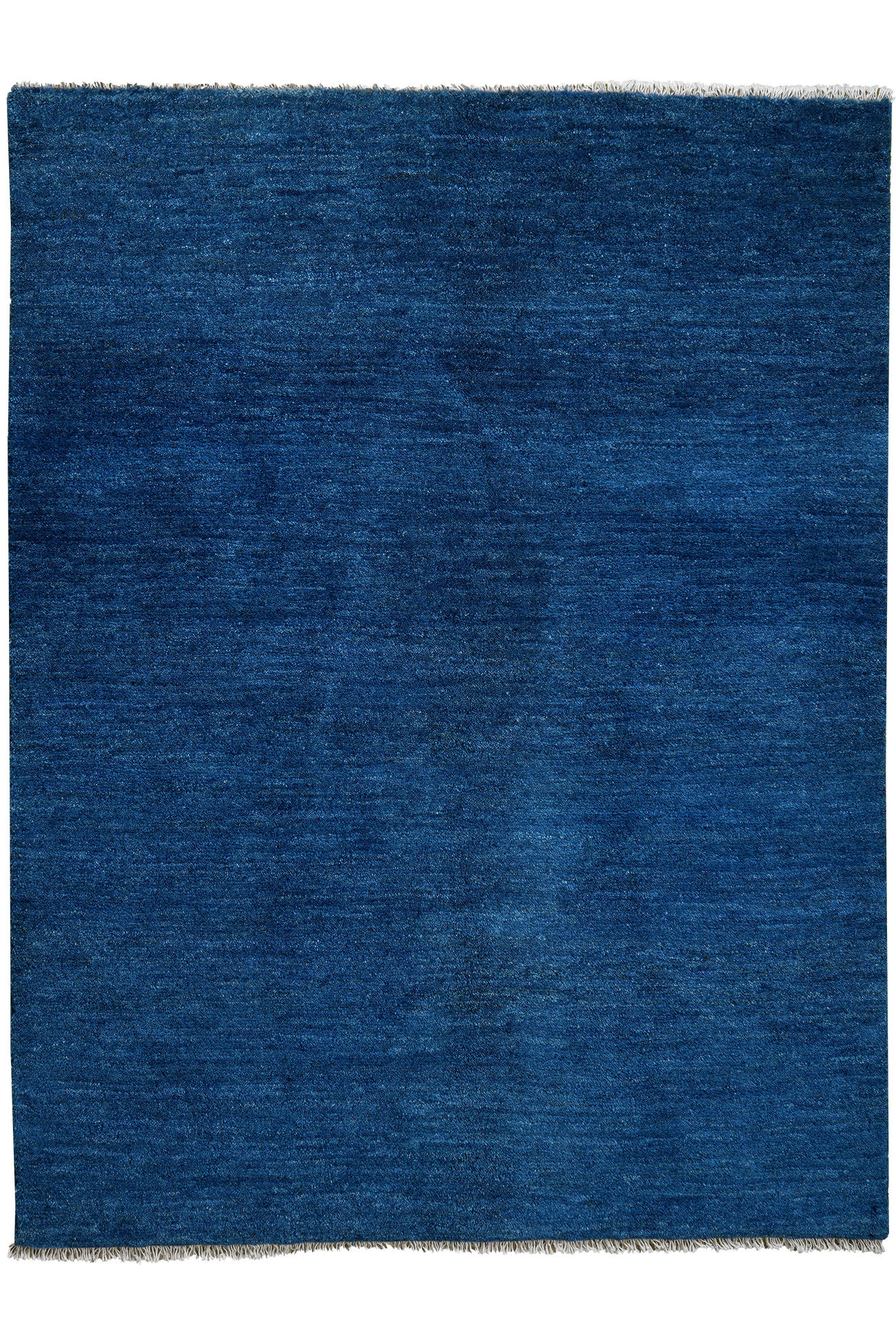 TEPPICH Gabbeh Blau 180/139 cm Schurwolle - Blau, Textil (139/180cm) - Looma