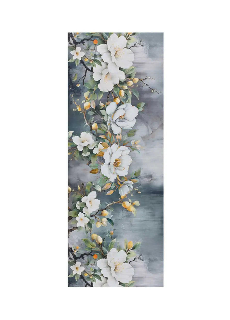 Atticgo Küchenläufer Grau 52x100 cm
