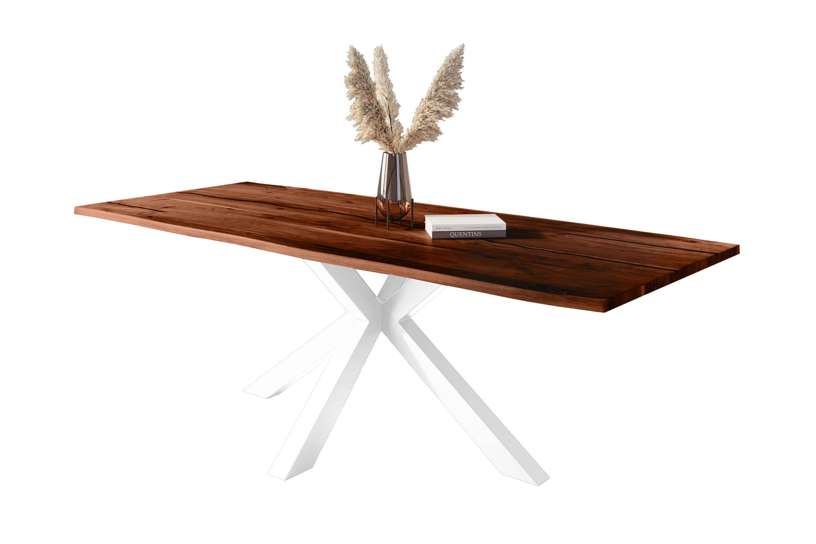 ESSTISCH POLLY - Braun/Akaziefarben, Holz (100/300/77cm) - SAM