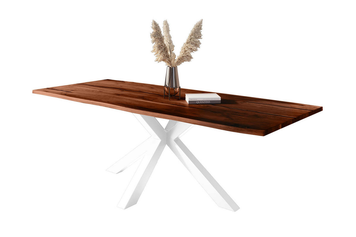 ESSTISCH POLLY - Braun/Akaziefarben, Holz (100/300/77cm) - SAM