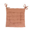 SITZKISSEN 40/40 cm - Hellbraun, Naturmaterialien (40/40/6cm) - Home Styling Collection