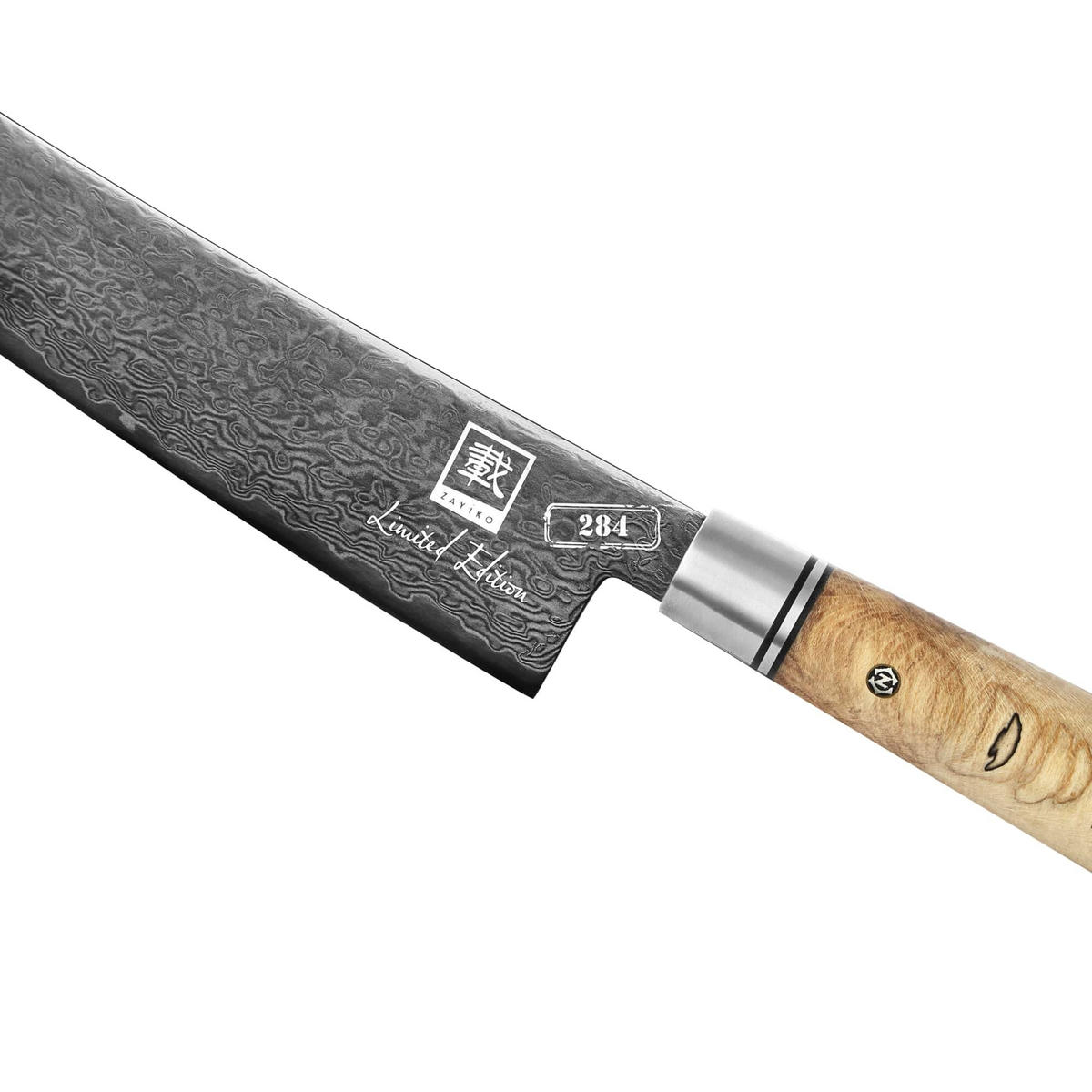 CHEFMESSER 21 cm - Schwarz, Holz/Metall (35cm) - Zayiko