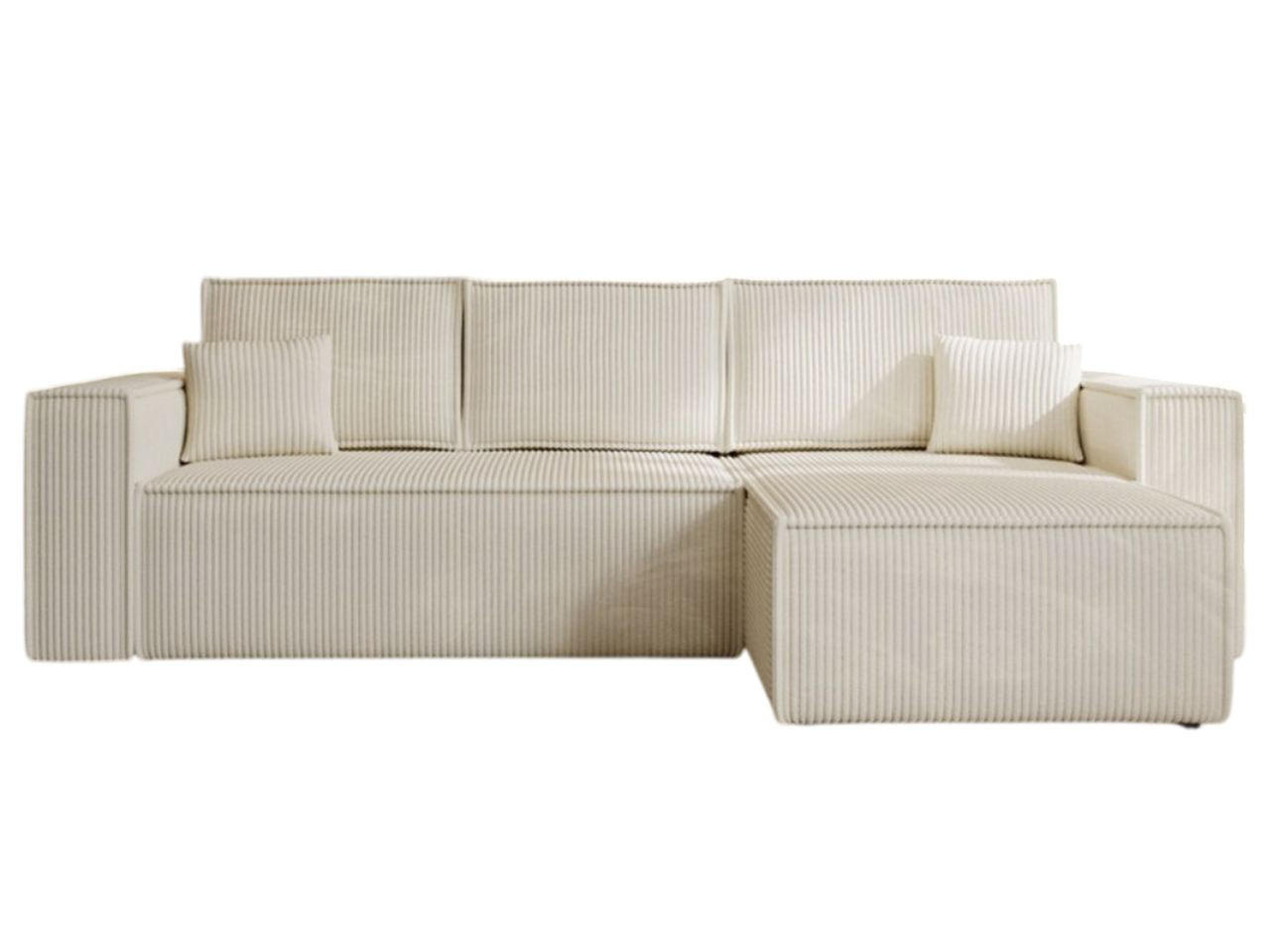 ECKSOFA Prato XL Beige Rechts - Beige/Schwarz, Holz/Kunststoff (280/170cm) - Graingold