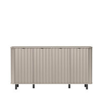 KOMMODE MODERNO 176,5/91/40,5cm mit Schubladen 4 Türen Beige - Beige, Holzwerkstoff (176.5/91/40.5cm) - MASSENO