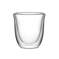 GLASBECHERSET Firenze, 2er Set, Doppelwandig, 300 ml - Transparent, Glas (0.3L) - Bialetti