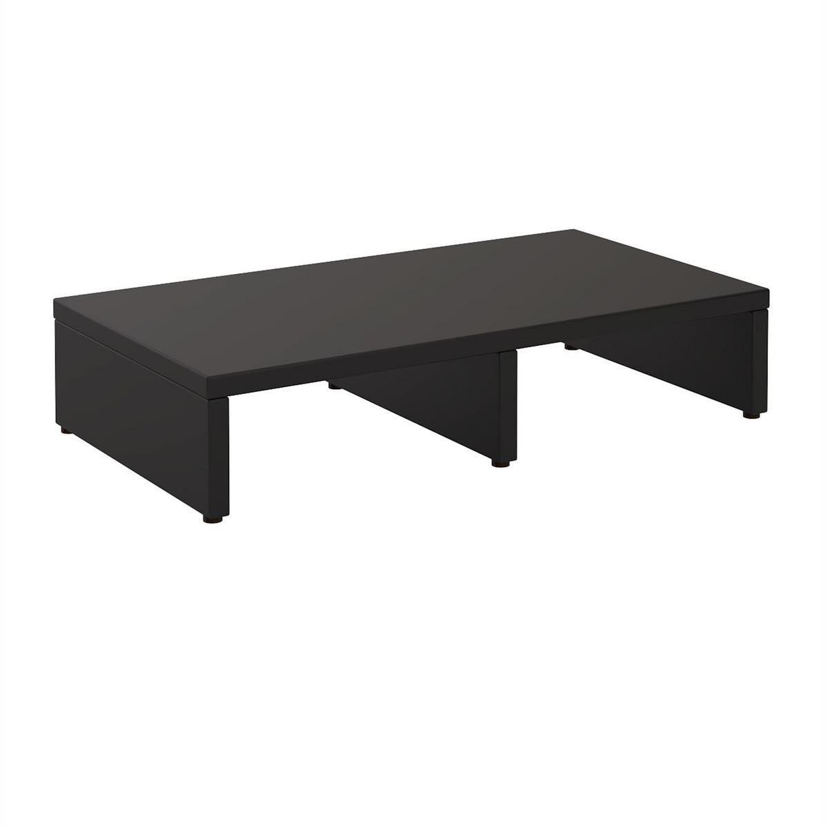 MONITORSTÄNDER MONITOR - Schwarz, Holzwerkstoff (27/50/10cm) - CARO-Möbel