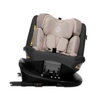 KINDERSITZ Imola i-Size beige 40-150 cm Isofix 360 Grad Drehung Top Tether - Beige, Kunststoff (46/58/54cm) - Lorelli