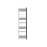 BADHEIZKÖRPER Sahara 300x1400 mm Chrome gerade mit Mittelanschluss - Chromfarben, Metall (30/140/3cm) - LuxeBath
