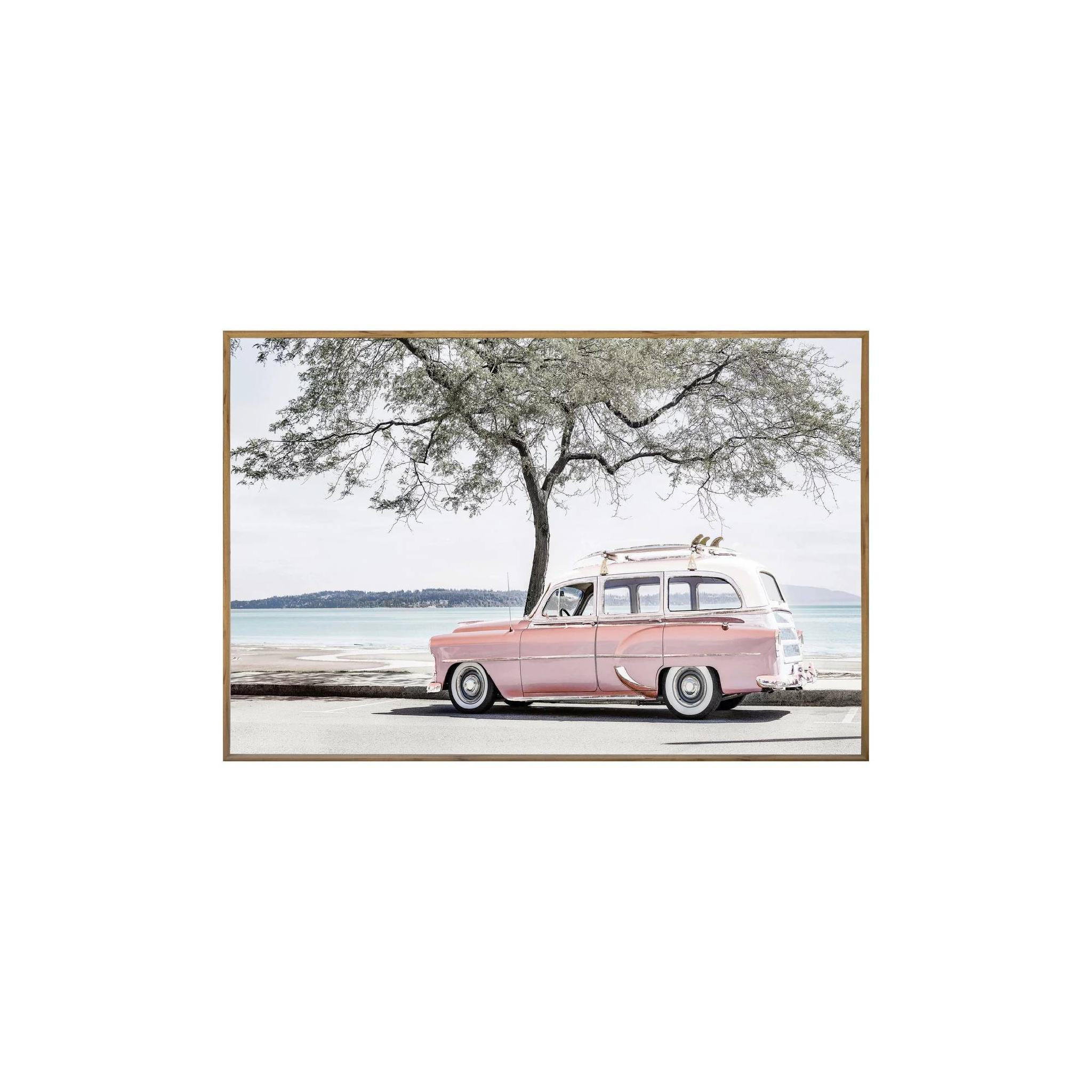 WANDPANEEL Wall Art Mehrfarbig 120/3.5/80cm - Multicolor, Glas (3.5/80/120cm) - PTMD Collection