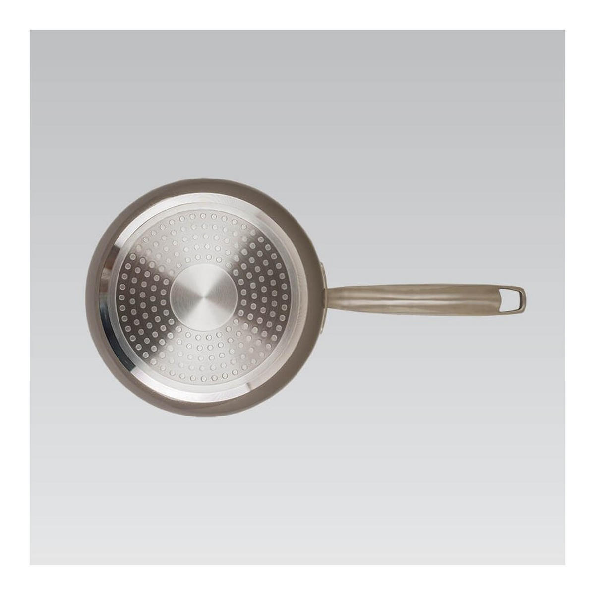 STIELTOPF Grau 35/18/9 cm MR400918S - Grau, Metall (18cm) - Maestro 