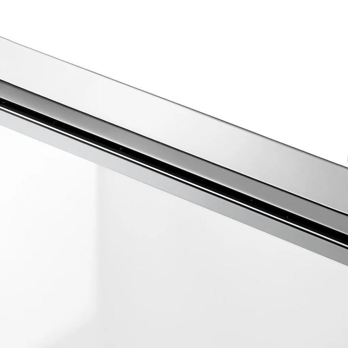 DUSCHTÜR Rea Primo Swing 80 Chrome - Chromfarben, Metall (80/190cm) - REA