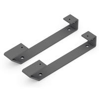 REGALTRÄGER als 2er Set Emily, Stahl in verschiedenen Trendfarben und Größen - Anthrazit, Metall (3/4/24.5cm) - Alberts