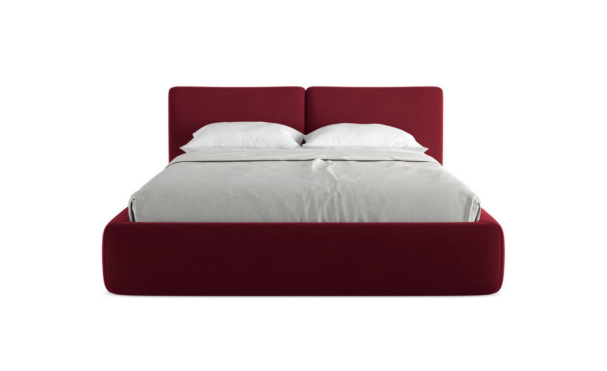 POLSTERBETT mit Bettkasten und Lattenrost 180x228 Creme - Perlmutt/Creme, Kunststoff/Textil (160/200cm) - Makamii