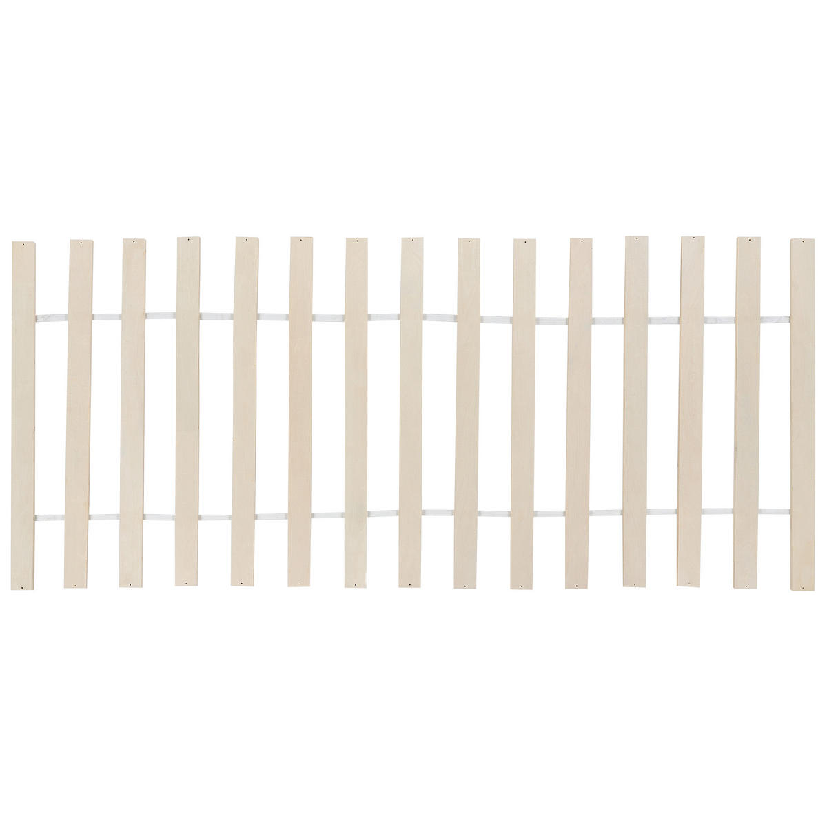 BETT mit Lattenrost 90x200 cm Grau Bonnac - Grau, Holz (90/200cm) - Beliani