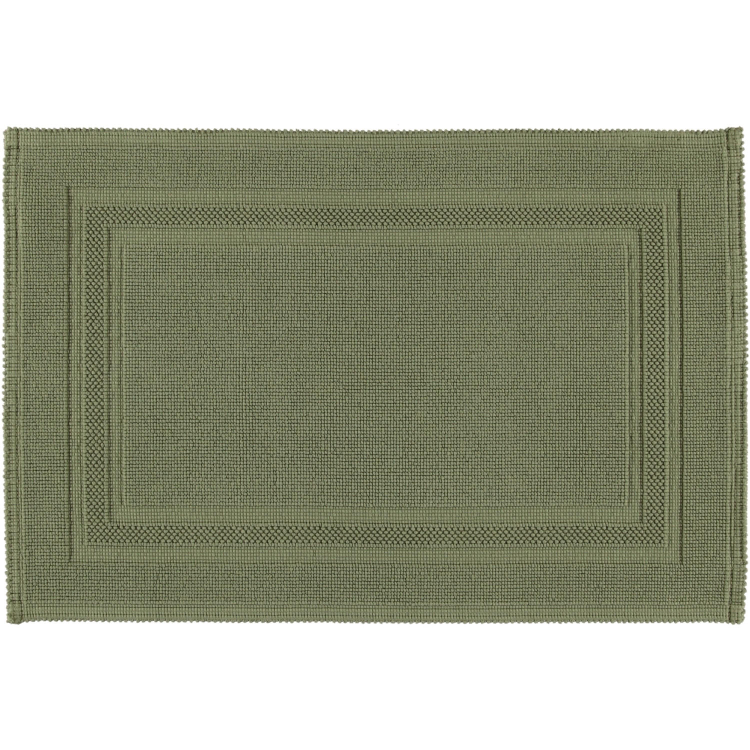 BADEMATTEN GALA OLIVE - 404 - Olivgrün, Textil (60/90cm) - Rhomtuft