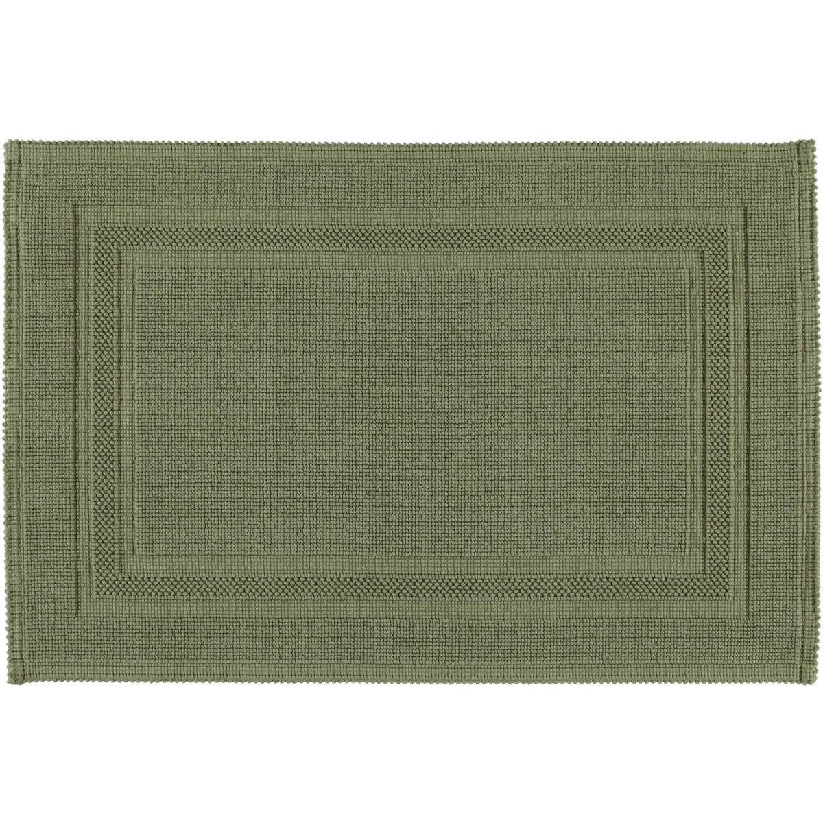 BADEMATTEN GALA OLIVE - 404 - Olivgrün, Textil (60/90cm) - Rhomtuft