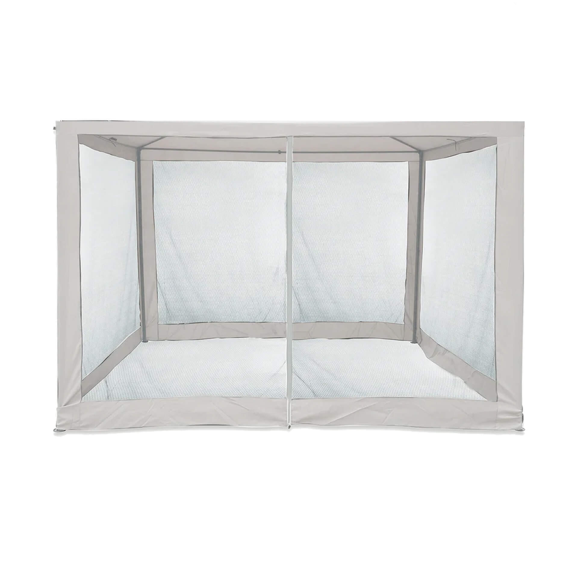 MOSKITONETZ FÜR PAVILLON Weiß 1200/240 cm - Weiß, Kunststoff (240/240/1200cm) - Mobili Rebecca