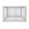 MOSKITONETZ FÜR PAVILLON Weiß 1200/240 cm - Weiß, Kunststoff (240/240/1200cm) - Mobili Rebecca