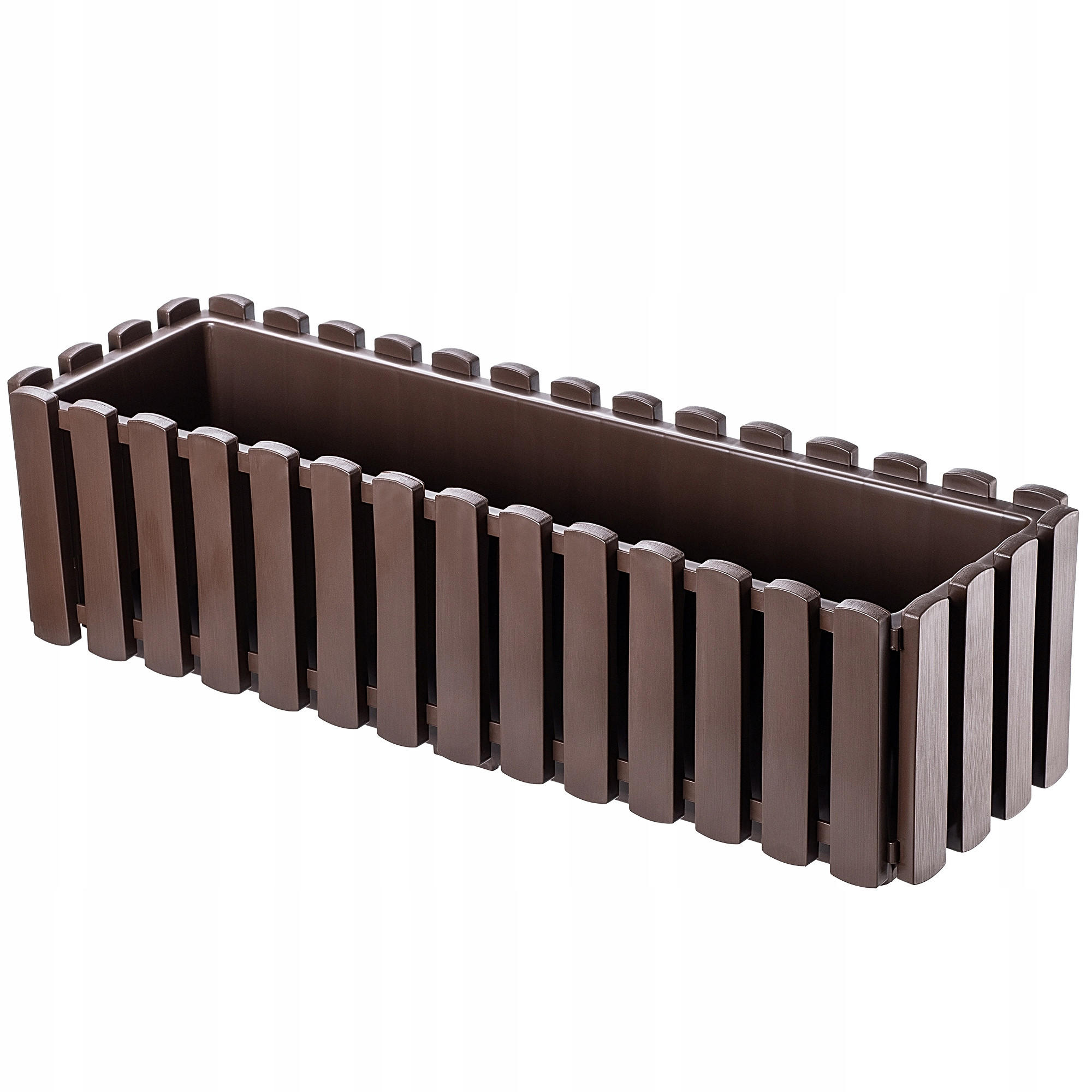 BALKONKASTEN 60 cm, Braun - Braun, Kunststoff (18/58cm) - KADAX