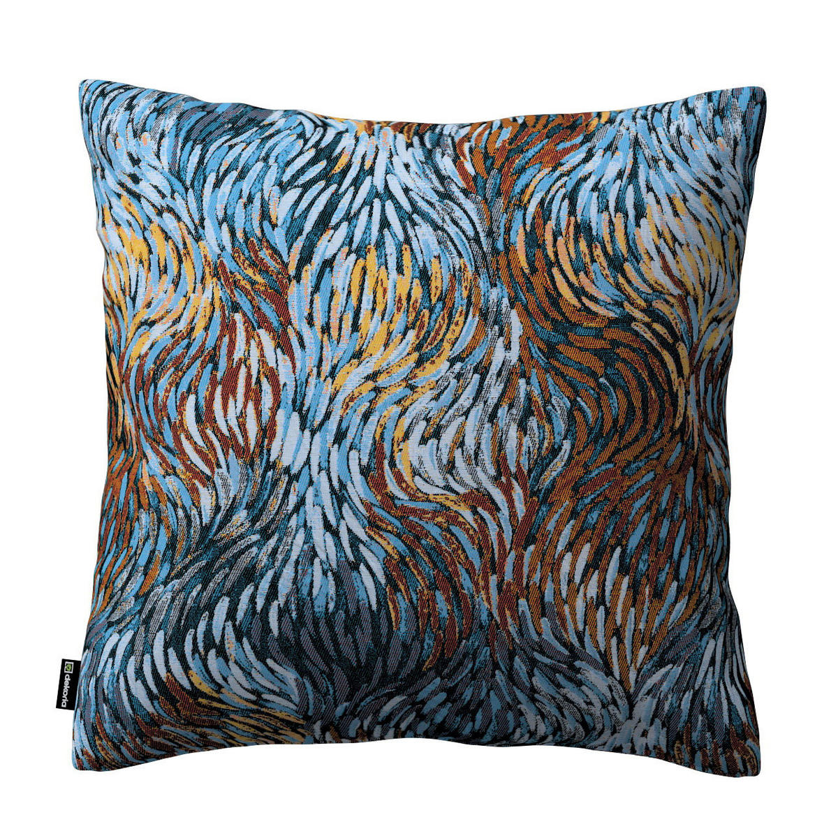 KISSENHÜLLE Intenso blau, 43x43 cm - Blau, Textil (43/43cm) - Dekoria