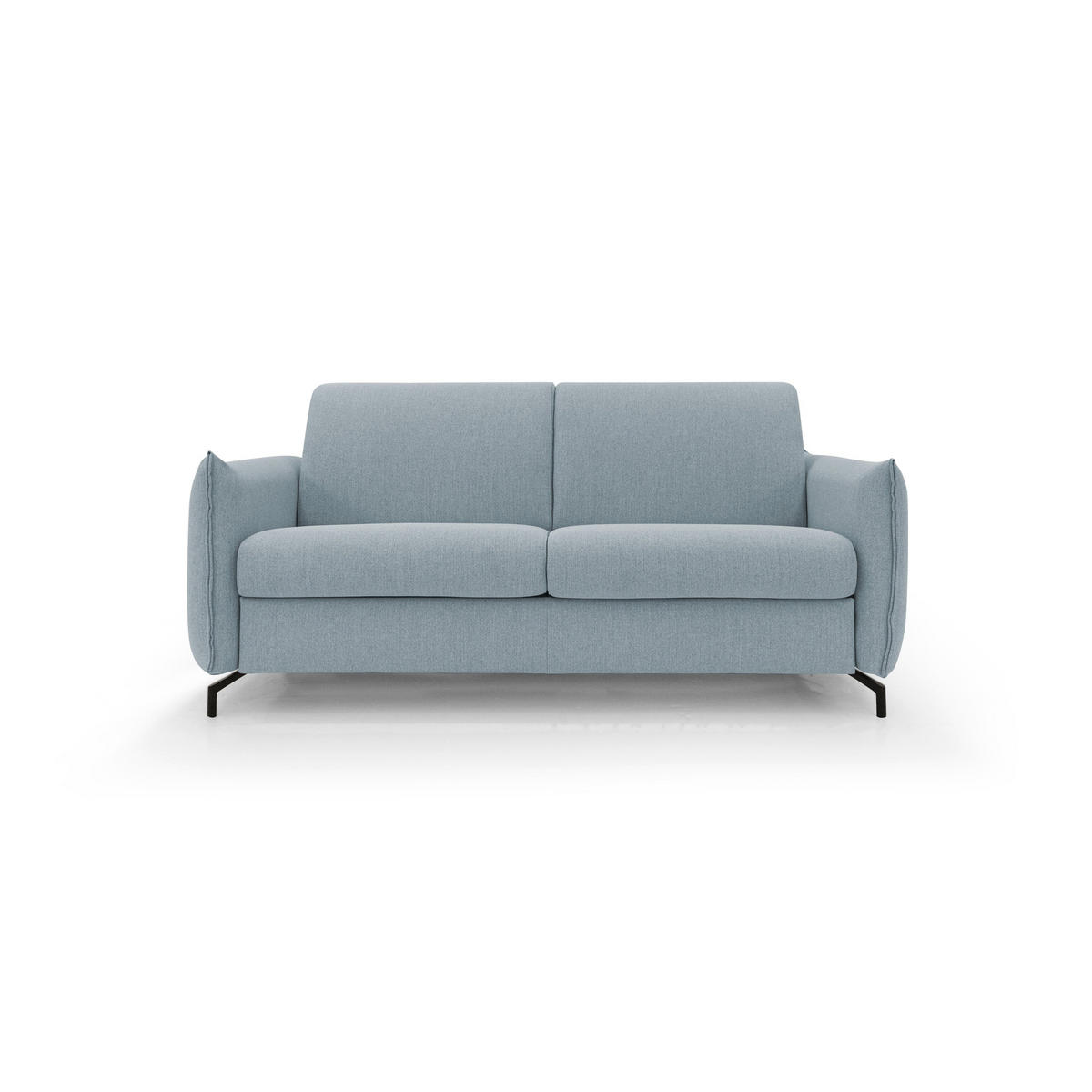SCHLAFSOFA Scarlet - Hellblau, Textil (175/95/96cm) - Divani.store