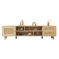TV-SCHRANK mit Kabelführung 160 cm in Eiche mit 2 Schubladen und 1 Tür - Braun, Holzwerkstoff (39/40.5/160cm) - Beauniv