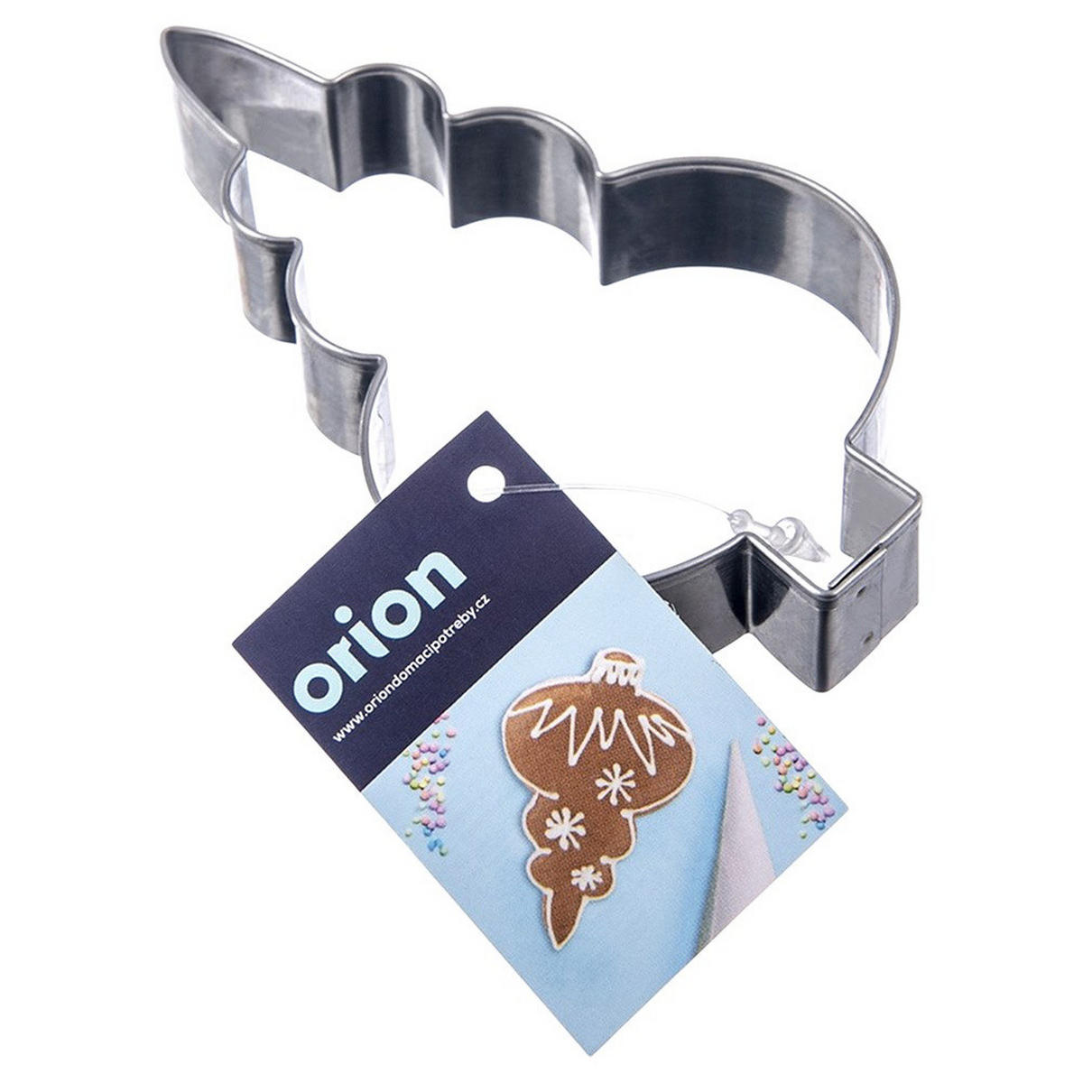 AUSSTECHFORM Tannenbaum 8,8 cm Silber - Silberfarben, Metall (5/1.5/8.8cm) - Orion 