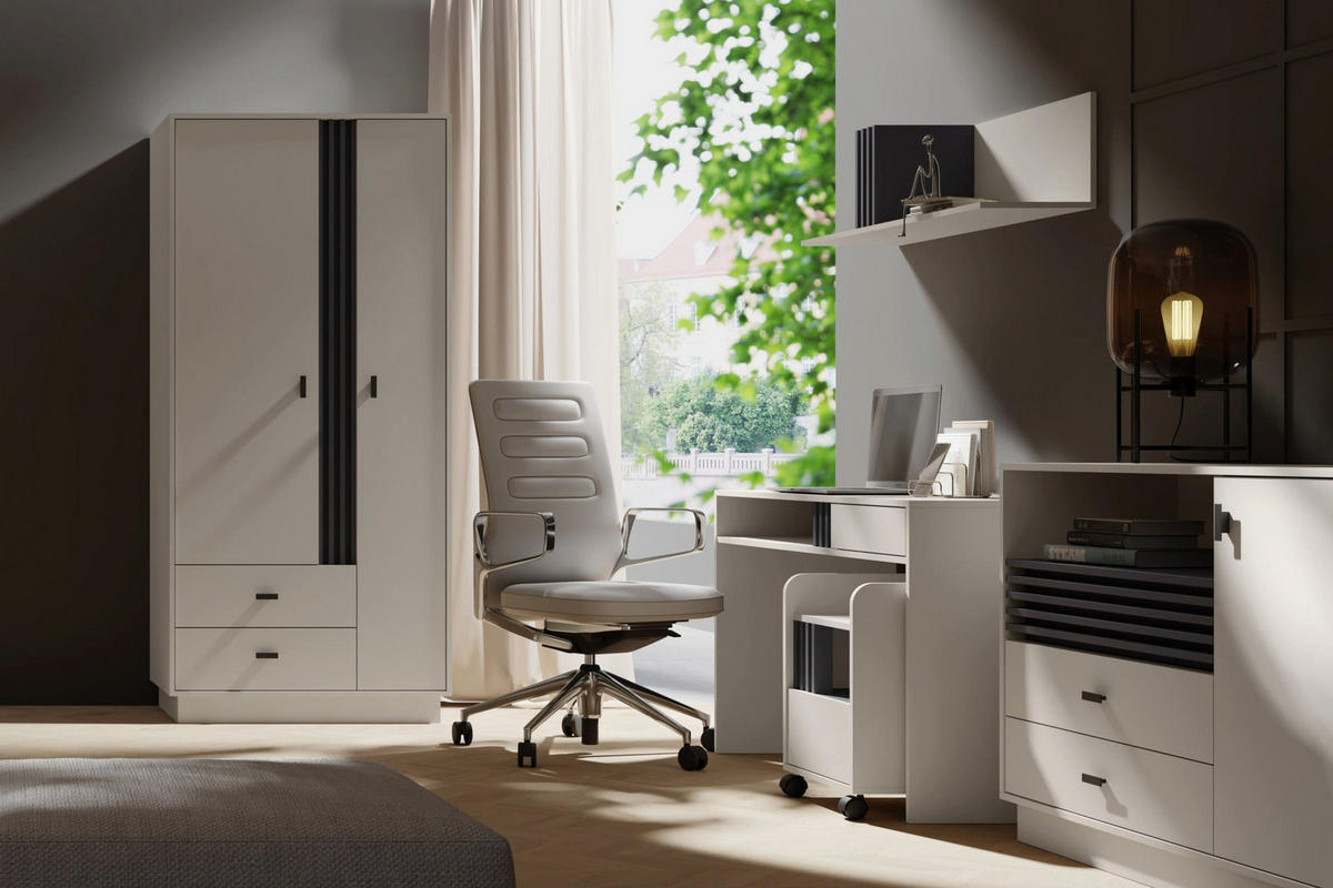 SCHREIBTISCH – 55 x 120 cm – ALLMO System – Kaschmir - Kaschmir, Holzwerkstoff (55/120/76cm) - hi-markt