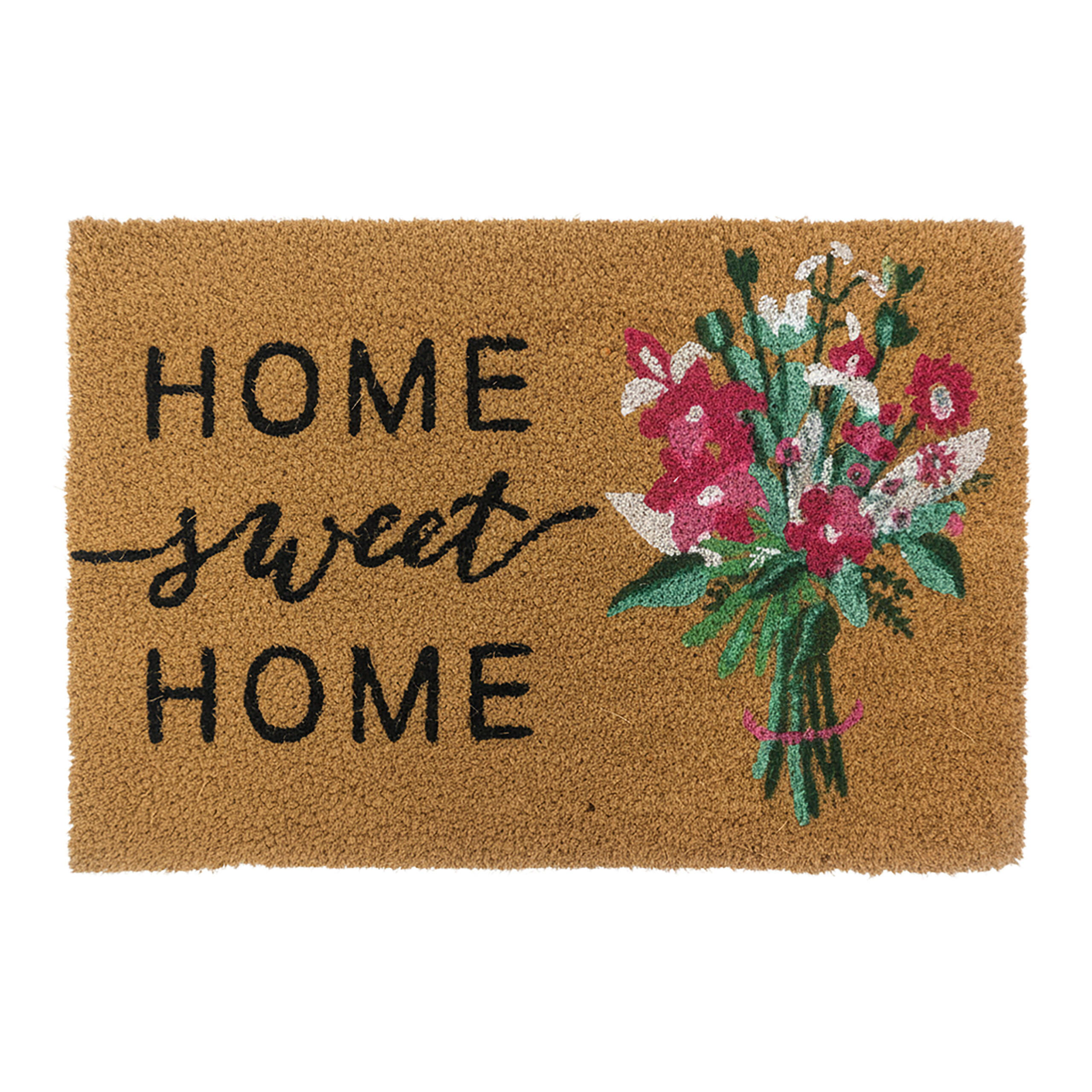 FUSSMATTE - Multicolor, Kunststoff/Textil (60/40cm) - Relaxdays