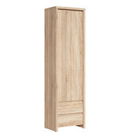 SKRIŇA 1 dvere Soren Drevo - hnedá, kompozitné drevo (56/200.5/40.5cm) - Petits-meubles