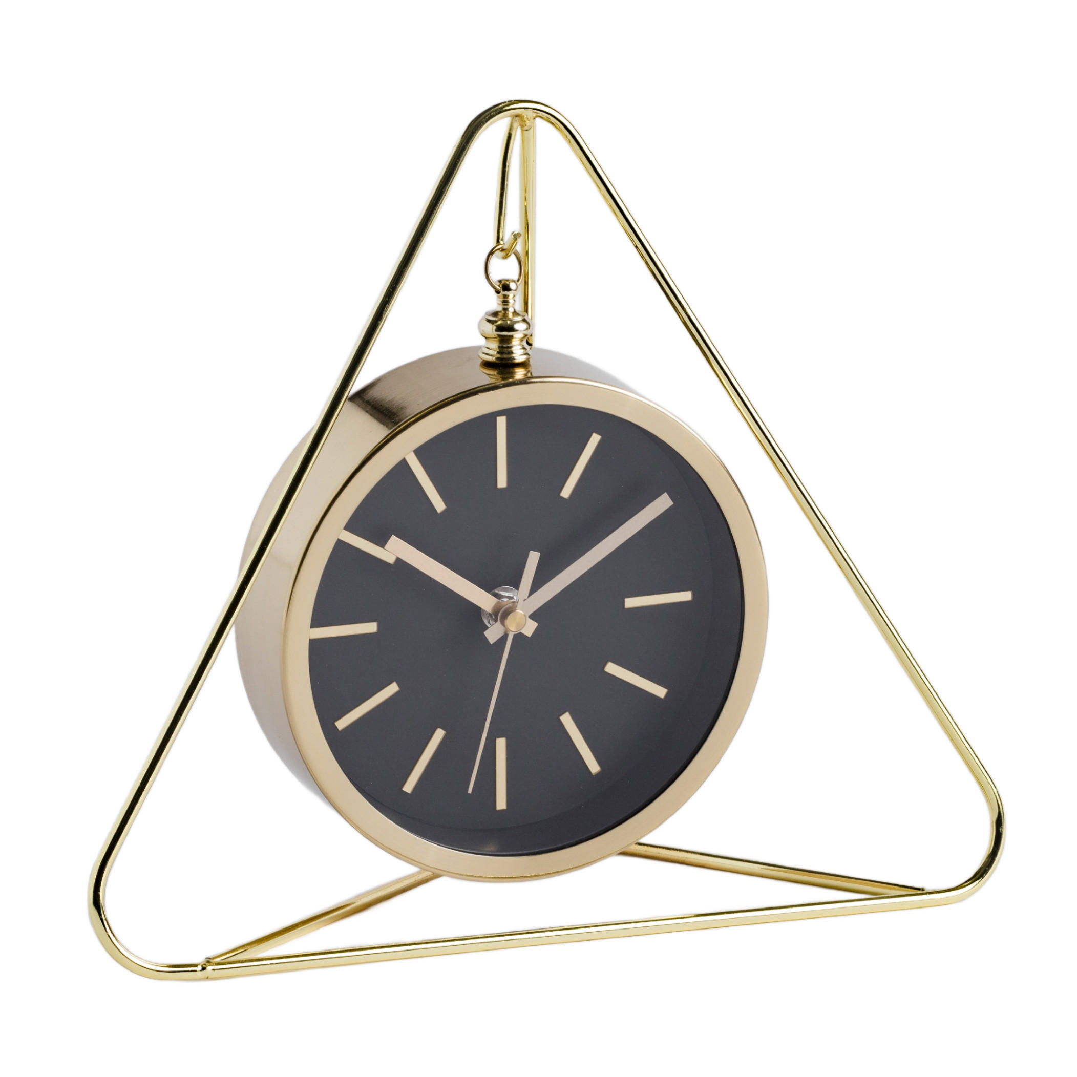 STANDUHR Trianglemo - Goldfarben, Metall (14/26/30.5cm) - home&you