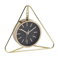 STANDUHR Trianglemo - Goldfarben, Metall (14/26/30.5cm) - home&you