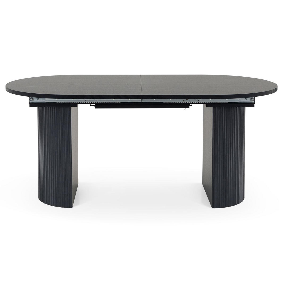 ESSTISCH EMEZA schwarz - Schwarz, Holzwerkstoff (90/180/76cm) - IDIMEX