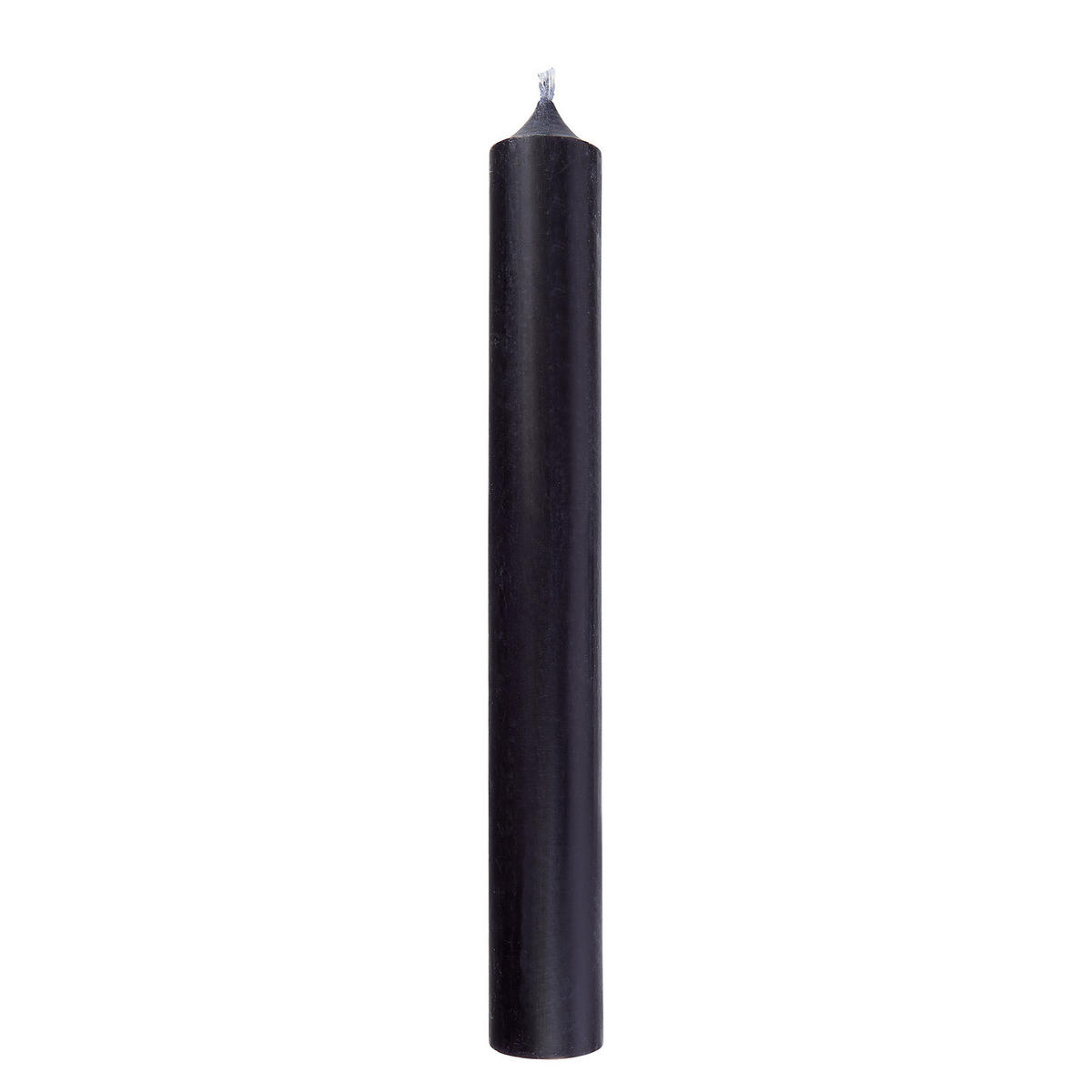 STABKERZE (25er Set) Rainbow - Schwarz, Paraffin (2.2/18/2.2cm) - BUTLERS