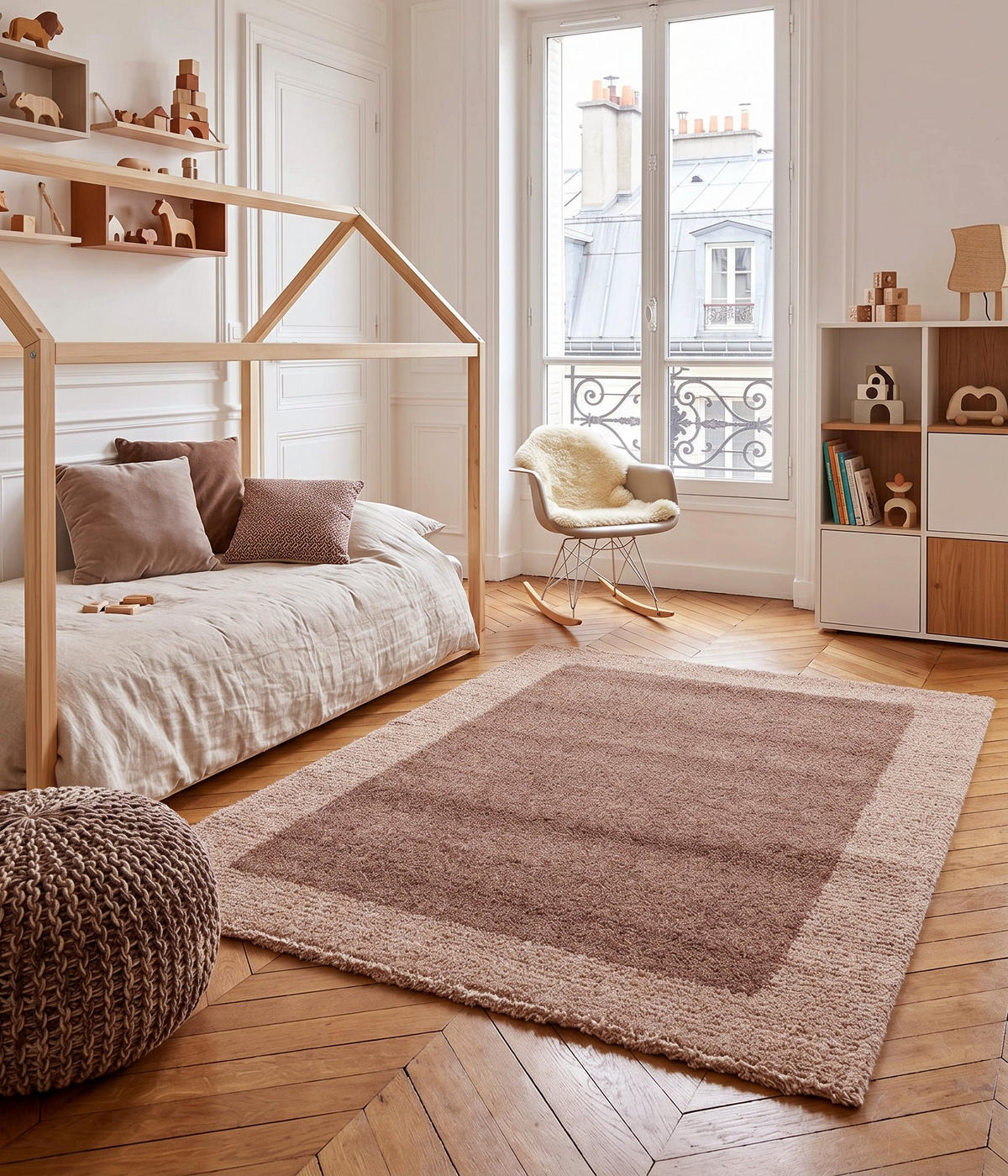 DESIGN-TEPPICH weich und dick bruin - Braun, Textil (200/290cm) - AFK Living