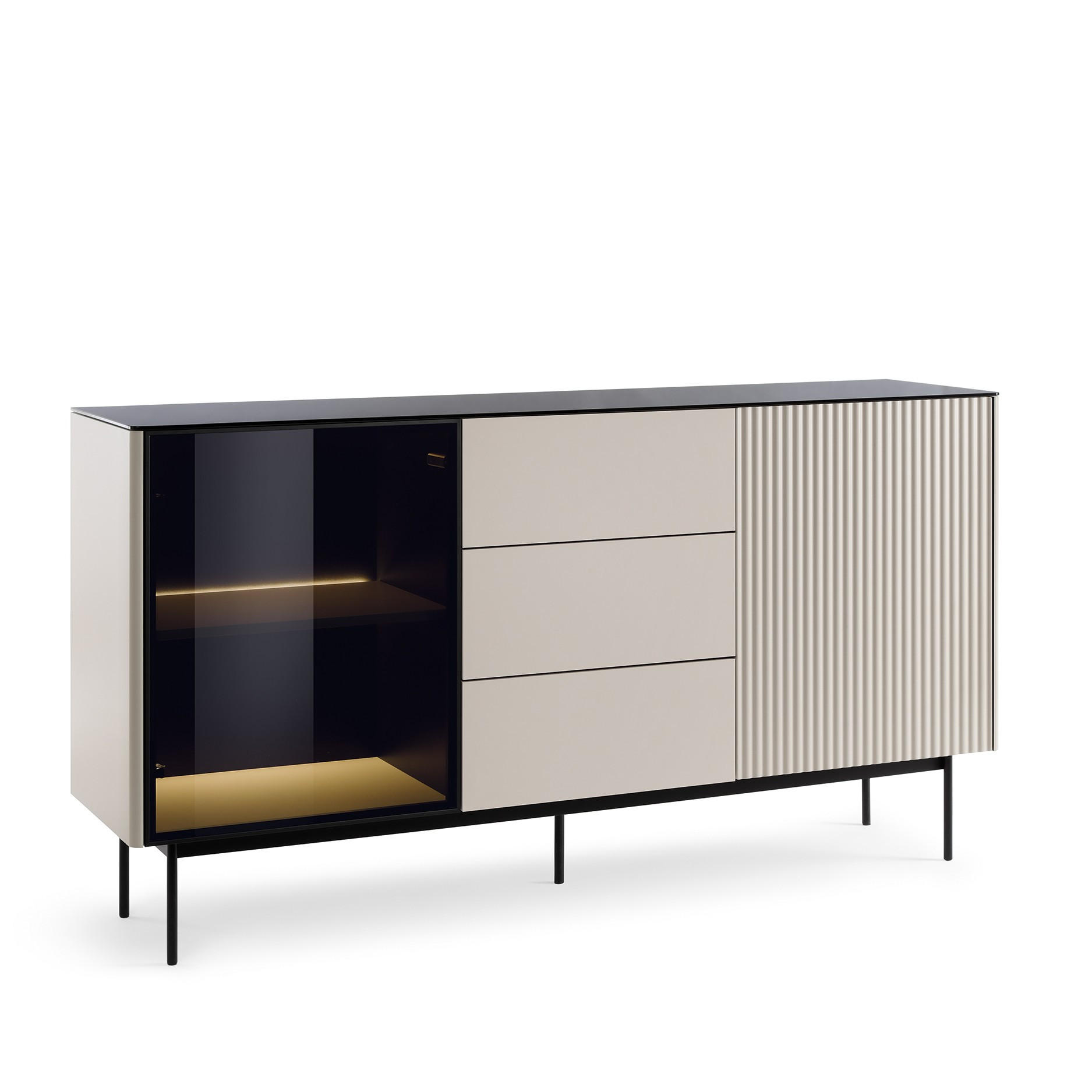 Masseno Sideboard Kaschmir 157x84x39 cm