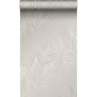 TAPETE Palmenblätter 53 cm x 10.05 m - Grau, Papier (53/1000cm) - Origin Wallcoverings