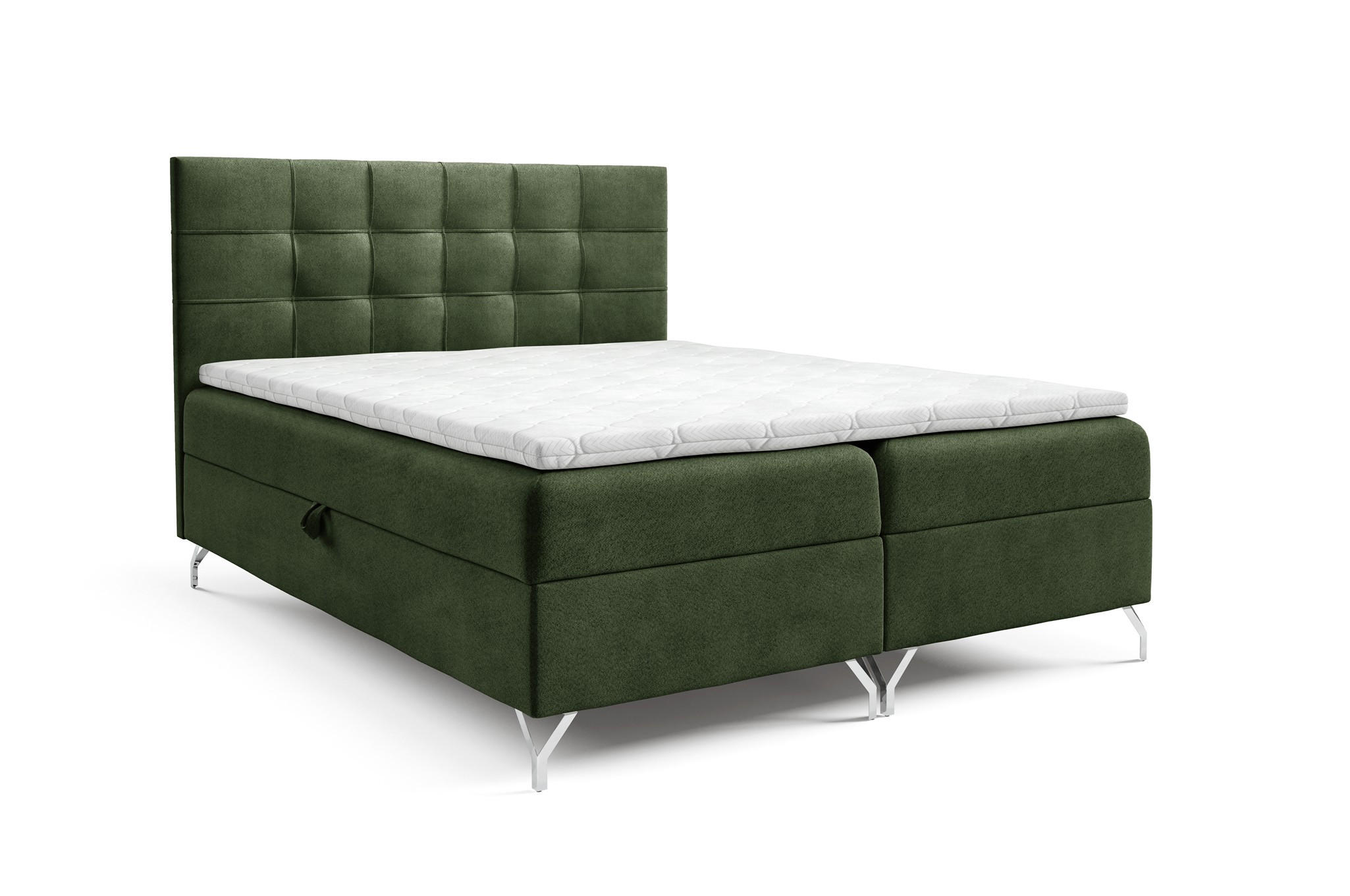 Fun Möbel Boxbett Grün 200x200 cm