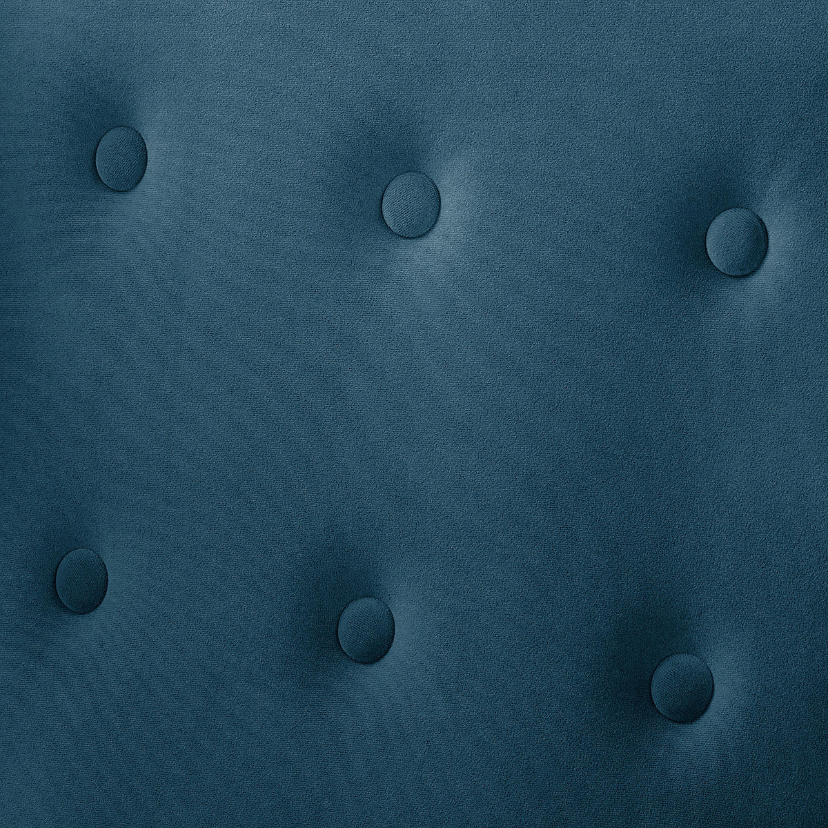 OHRENSESSEL - Blau/Dunkelbraun, Textil (85/101/89cm) - home24