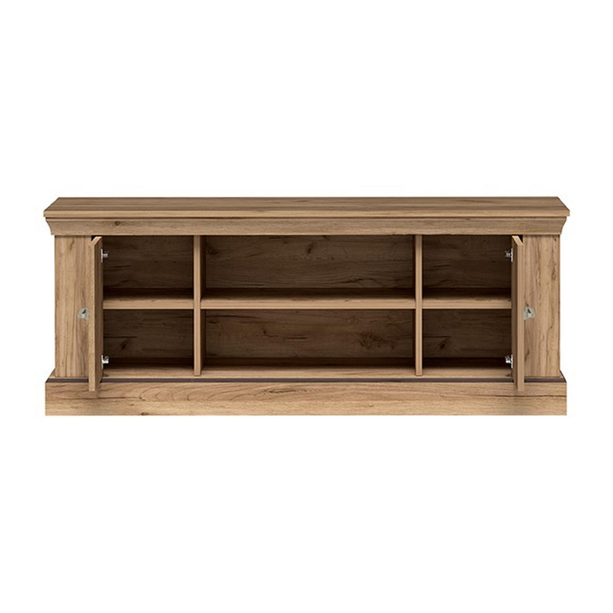 TV-LOWBOARD Antica New AN-4 142 x 50 x 42 cm Kraft Gold - Wildeiche, Holzwerkstoff/Metall (142/50/42cm) - Koseto